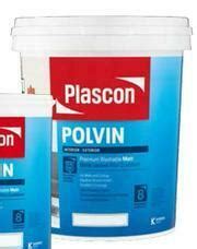 Plascon Polvin Super Acrylic White Wall Paint Interior Exterior Matt