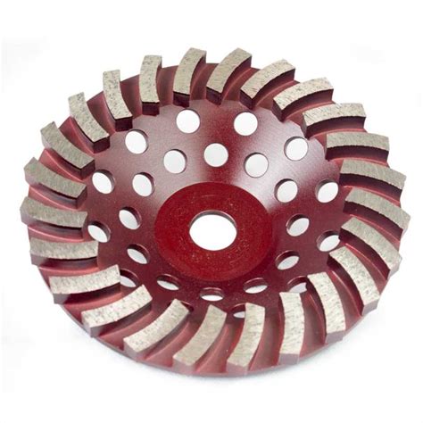 180 Mm Turbo Diamond Grinding Disk For 7 And 9 Inch Angle Grinders