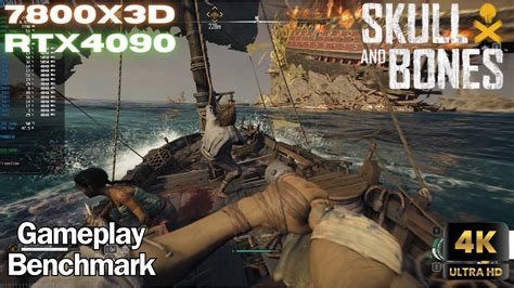 Skull Bones Closed Beta RTX 4090 7800X3D 4K Max Settings DLSS