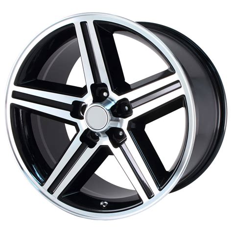 Oe Creations Wheels 148 Gloss Black Machined Rim Wheel Size 16x8