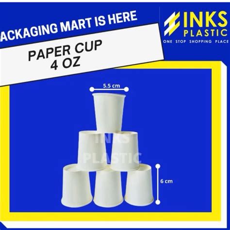 Jual Paper Cup Gelas Kertas 4 OZ Hot 50 Pcs Shopee Indonesia