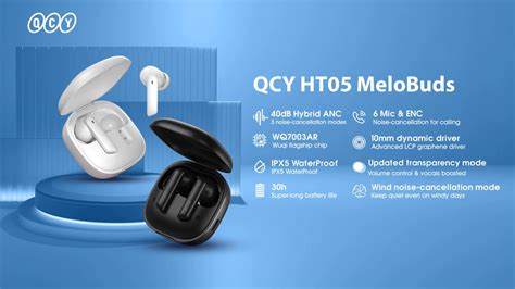 Qcy Ht Melobuds Anc True Wireless Earbuds Online Shopping For