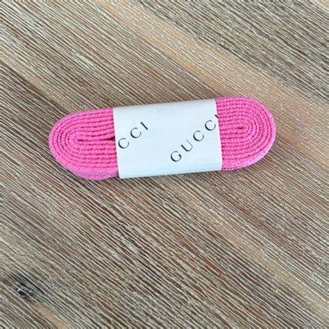 Gucci Shoes Gucci Pink Shoe Laces Poshmark