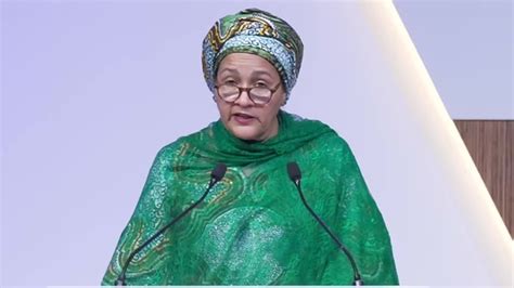 Amina J Mohammed Deputy Secretary General On The Adoption Of The