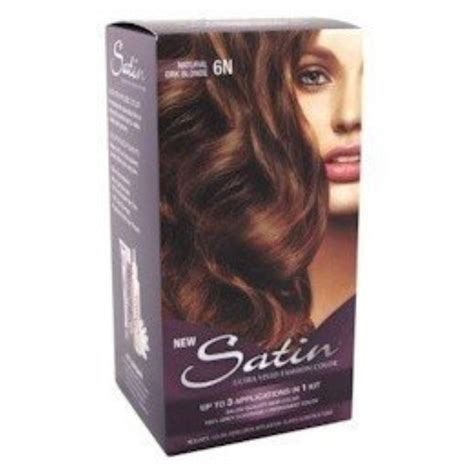 Satin Hair Color Kits 6n Dark Blonde — Kt Supply Llc