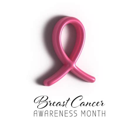 Premium Vector Breast Cancer Awareness Month Landing Page Vector