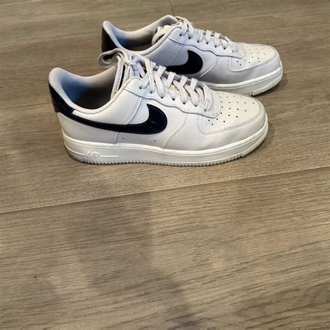 Nike Shoes Nike Air Force Navy Grey Poshmark