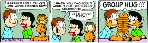 Garfield and Liz work it out together : r/garfield