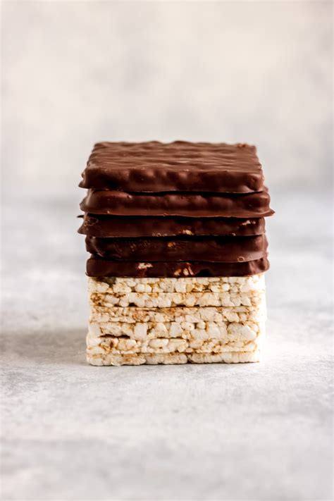 Chocolate Covered Rice Cakes Recipe