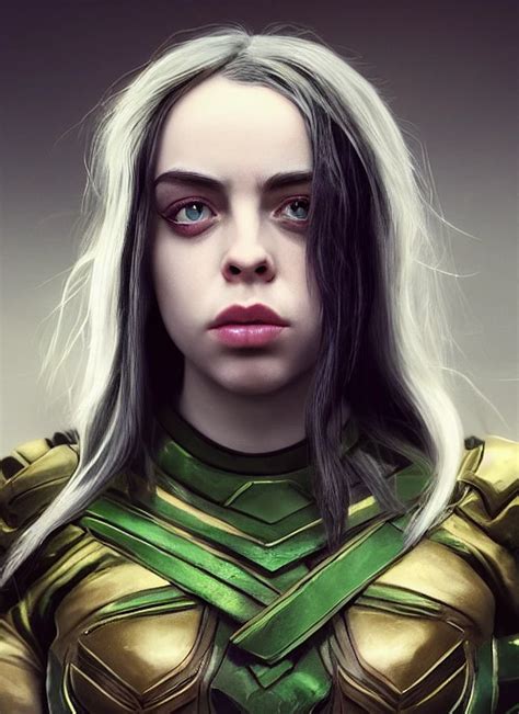 Stable Diffusion Prompt Billie Eilish As Female Loki By Prompthero