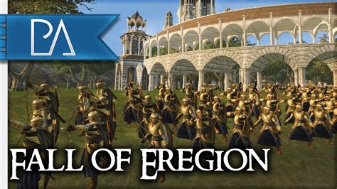 FALL OF EREGION War Of The Elves And Sauron Third Age Total War