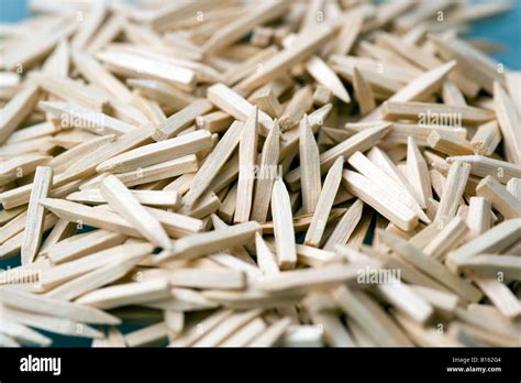 Close Up Of Wooden Pegs Pointed Wood Pegs Wooden Sticks Sharp Sticks