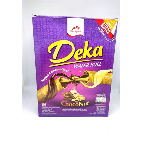 Jual Deka Wafer Roll Rasa Choconut Box Isi Pcs Gram Ready