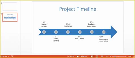 Free Microsoft Office Timeline Templates Gsklo