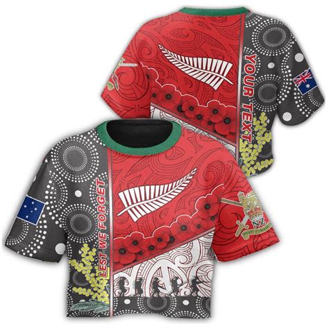 Aio Pride Custom Text Australia Indigenous And New Zealand Maori Anzac