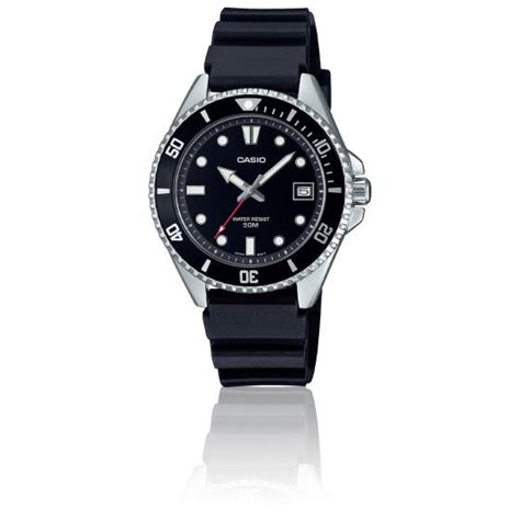 Montre Grise Et Noire Mdv A Vef Casio Ocarat