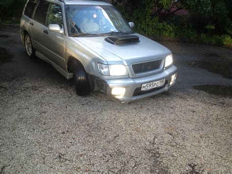 Новый передний бампер) — Subaru Forester (SF), 2 л, 2001 года | другое ...