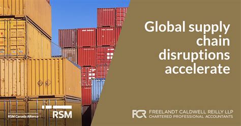 Global Supply Chain Disruptions Accelerate Freelandt Caldwell Reilly Llp