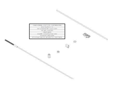 21700146 EXACT Slide Interior Cable Replacement Kit BAL RV Products