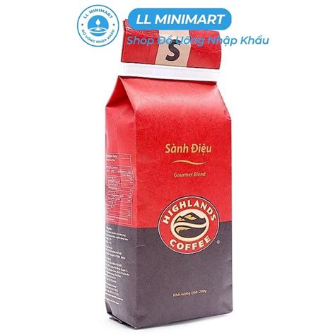 Cà Phê Rang Xay Highlands Coffee Di Sản Gói 200g Shopee Việt Nam