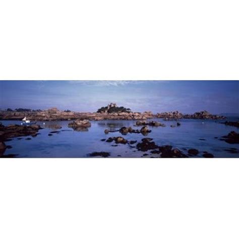 Panoramic Images Ppi L Ploumanach Harbour With Costaeres Castle