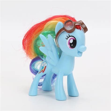 4pcsset Friendship Is Magic My Little Pony Toys Rainbow Dash Applejack