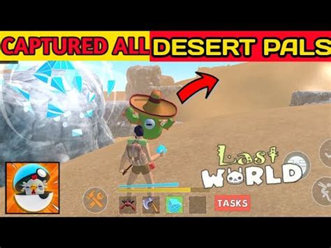 finally  captured  desert map pals   world palworld mobile
