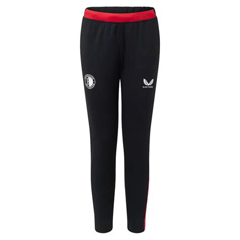 Castore Feyenoord Pantalon D Entra Nement Noir Rouge