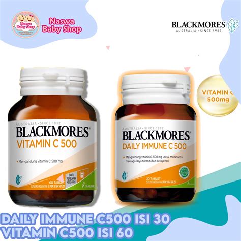 Jual Blackmores Daily Immune C Isi Tablet Shopee Indonesia