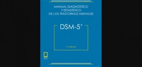 DSM V Manual Diagnostico Y Estadistico De Los Trastornos Mentales