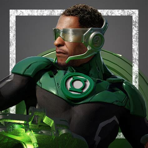 Green Lantern Suit Concept Art