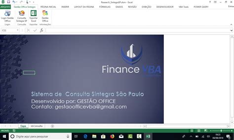 Planilha De Consulta Autom Tica De Sintegra Sp Inscri O Estadual