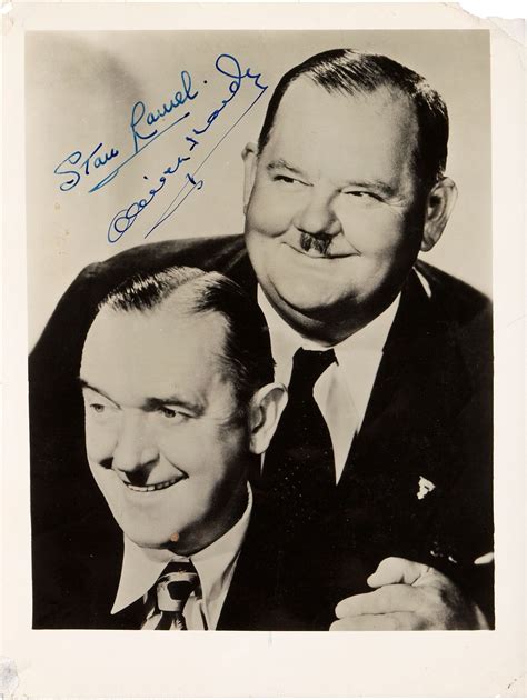 Laurel And Hardy Signed Photo Laurel And Hardy Lois Laurel Hollywood