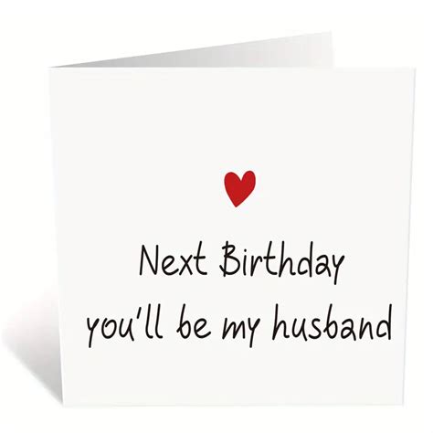 Funny Fiance Birthday Card Husband Card Funny Romantic Love Temu