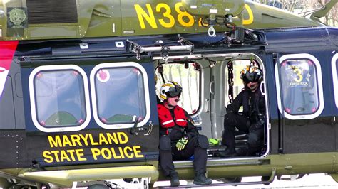 🚁 4k Maryland State Trooper Helicopter Agustawestlandaw139 Twin