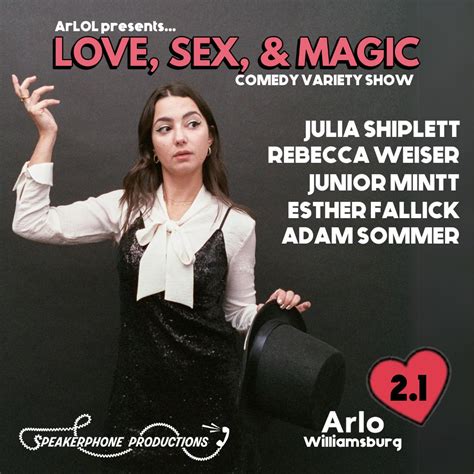 Feb 1 Love Sex And Magic Variety Show New York City Ny Patch