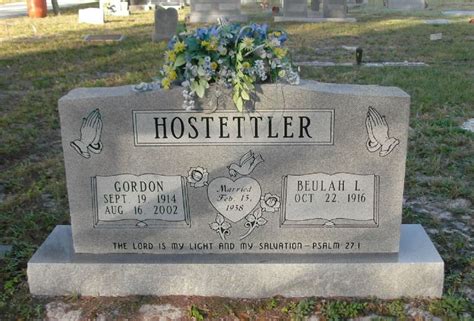 Gordon H Hostettler Find A Grave Memorial