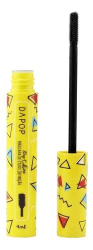 Máscara de pestañas Pop Culture Dapop Definition 4 ml color negro