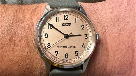 Full Review Tissot Heritage Cosc Salmon Dial Youtube