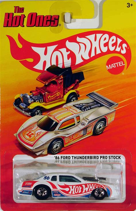 Hot Wheels The Hot Ones 86 Ford Thunderbird Pro Stock Universo Hot