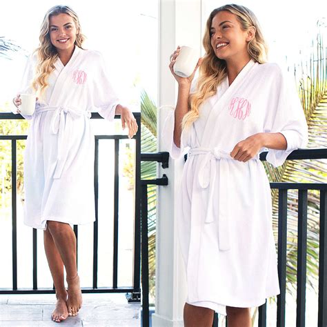 Monogrammed And Personalized Bathrobe Marleylilly