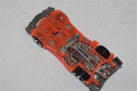 Hot Wheels Orange Road Rocket Made In Malaysia Ebay
