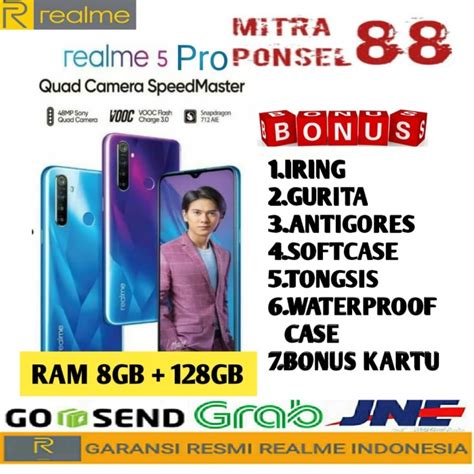 Jual REALME 5 PRO RAM 8 128 GARANSI RESMI REALME INDONESIA Hijau