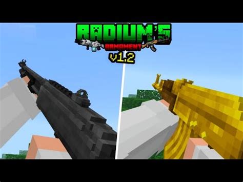 Radium S Armament Addon V Showcase Update Addon D Guns Mcpe