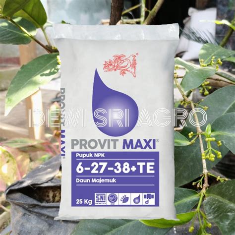 Jual Pupuk NPK Provit Maxi 500 Gram Original Meroke Tetap Jaya Shopee