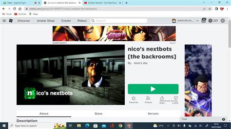 Mencoba Game Uji Nyali Di Roblox Nico S Nextbots Roblox YouTube