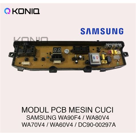 Jual MODUL PCB WA90F4 MESIN CUCI SAMSUNG WA80V4 WA70V4 SOKET 4 PIN