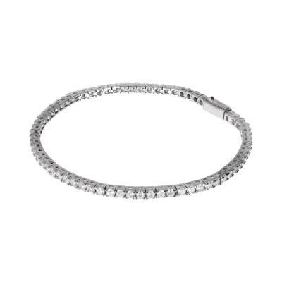 Bracciale Tennis Uomo In Argento Con Pietre ALFIERI ST JOHN 925