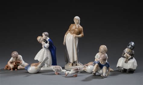 Bing Grøndahl samt Royal Copenhagen Samling figurer 10