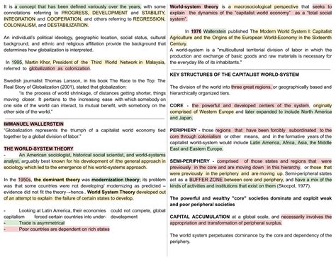 The Contemporary World Reviewer for 1st semester | PDF